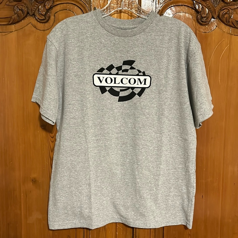 Boys XL Volcom Gray Tee Shirt - Picture 2 of 6
